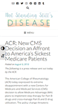 Mobile Screenshot of notstandingstillsdisease.com